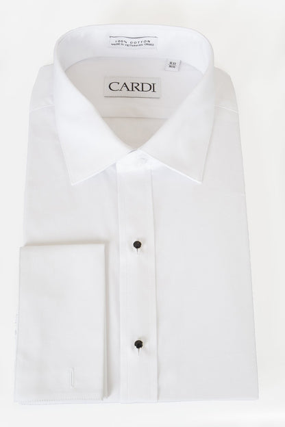 Richard White Spread Collar Shirt - 14.5 / 32-33 / Modern - 