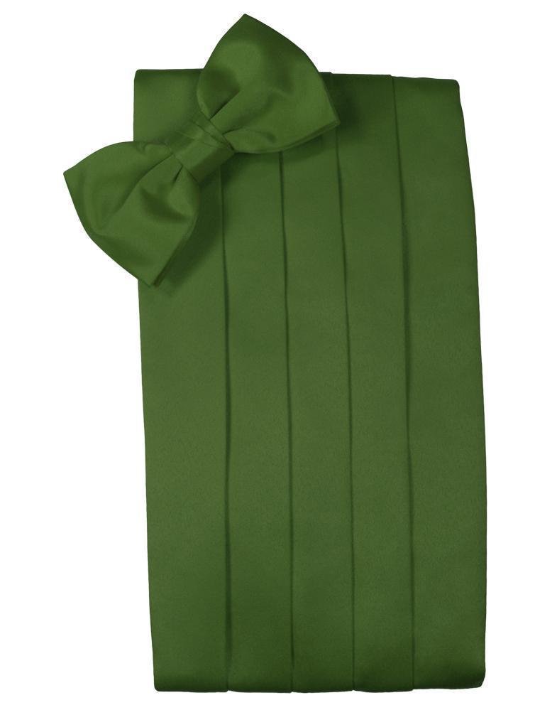 Set Luxury Satin Cummerbund & Bow Tie - Clover - Faja 