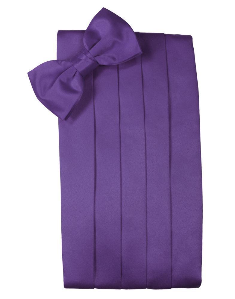 Set Luxury Satin Cummerbund & Bow Tie - Freesia - Faja 