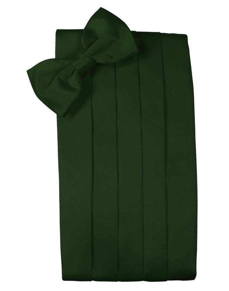 Set Luxury Satin Cummerbund & Bow Tie - Holly - Faja 