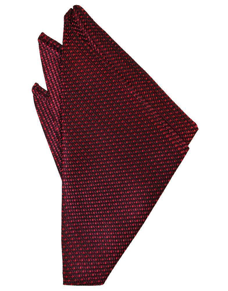 Silk Weave Pocket Square - Wine - Pañuelo Caballero